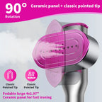 Dr.Flash Garment Steamer for Clothes, Portable Travel Clothing Steamer Iron, 7 Mode with LED Display, 5S Fast Heating, 90° Swivel Handle, New Year Gift,Summervibes Summerwins