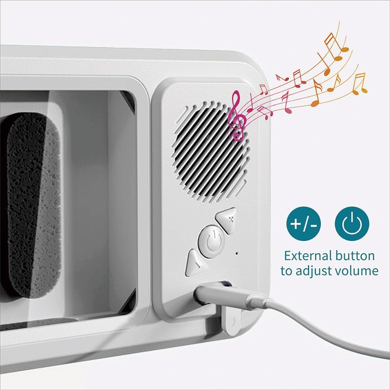BYS AquaView™ Shower Phone Holder with Bluetooth Speaker